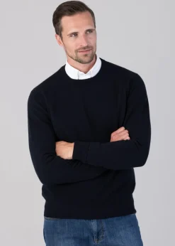 Best Oxton 1 Ply Cashmere Crew Neck - Knitwear
