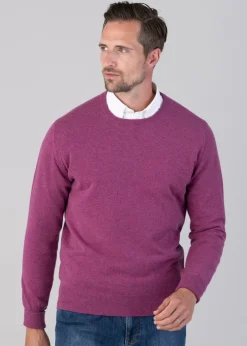 Sale Oxton 1 Ply Cashmere Crew Neck - Knitwear
