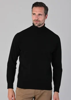 Best Oxton 1 Ply Cashmere Roll Neck - Knitwear