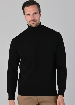 Best Oxton 1 Ply Cashmere Roll Neck - Knitwear