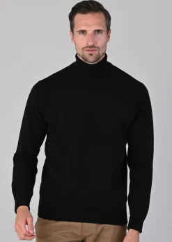 Best Oxton 1 Ply Cashmere Roll Neck - Knitwear