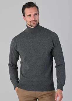 Best Oxton 1 Ply Cashmere Roll Neck - Knitwear