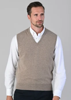 Clearance Oxton 1 Ply Cashmere Slipover - Knitwear