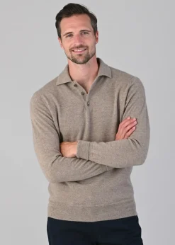Clearance Oxton 1 Ply Cashmere Sport Shirt - Knitwear