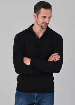 Sale Oxton 1 Ply Cashmere Sport Shirt - Knitwear