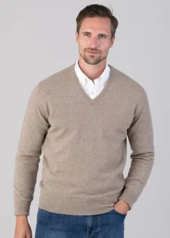 Online Oxton 1 Ply Cashmere V-Neck - Knitwear