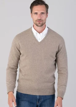 Online Oxton 1 Ply Cashmere V-Neck - Knitwear