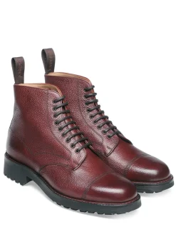Fashion Pennine II C Derby Boots - Burgundy Boots|Boots