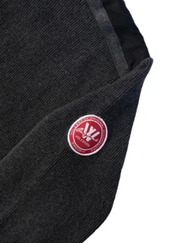 Fashion Peter T-Neck Windproof Sweater - Anthracite Melange Knitwear