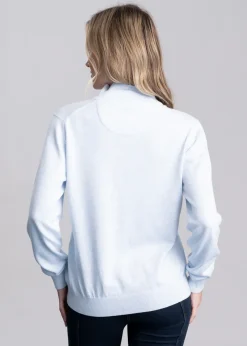 Fashion Polperro Pima 1/4 Zip - Women Knitwear