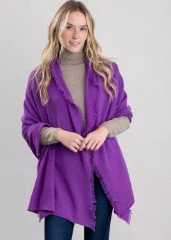 Outlet Poppy Cashmere Wrap - Women Knitwear