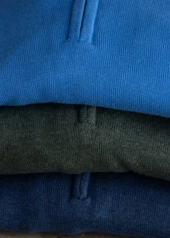 Sale Porthmeor Pima Cotton Quarter Zip - Knitwear