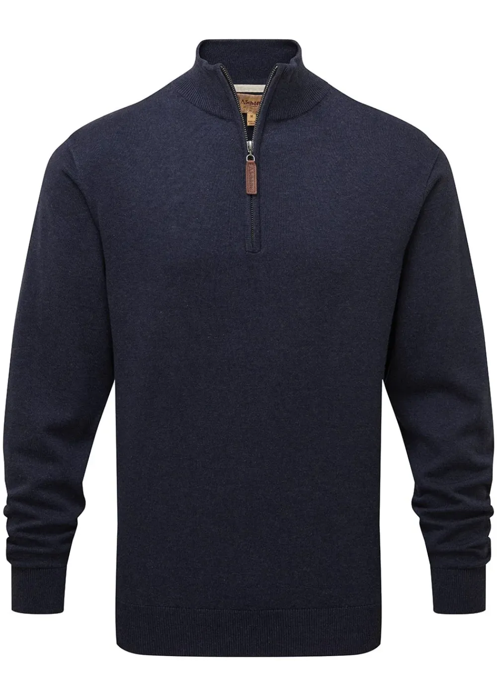 Sale Porthmeor Pima Cotton Quarter Zip - Knitwear