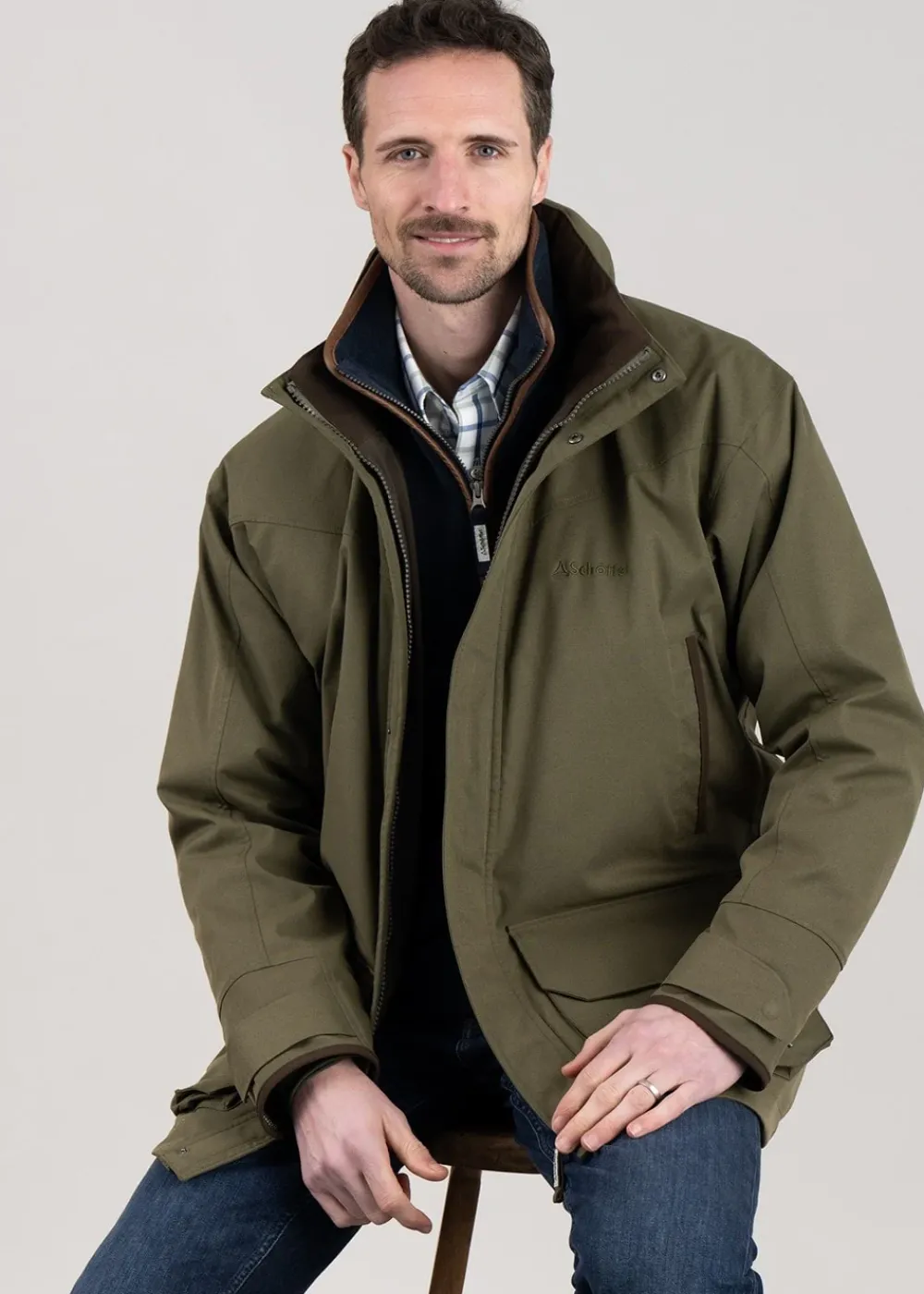 Discount Ptarmigan EVO Coat - Moss Coats & Jackets