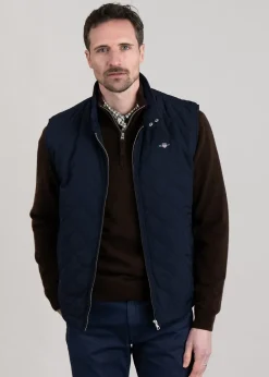 Online Quilted Windcheater Vest - Gilets