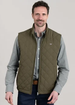 Clearance Quilted Windcheater Vest - Gilets