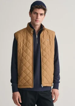 Hot Quilted Windcheater Vest - Gilets