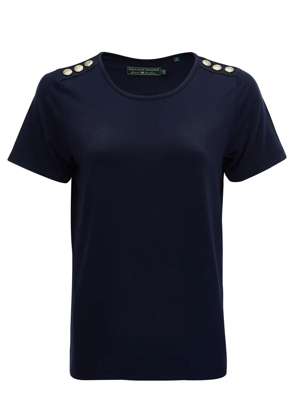 New Relax Fit Crew Neck T-Shirt - Women Tops
