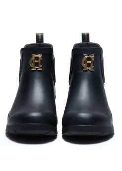 Sale Rubber Chelsea Boots - Black Women Wellies|Wellies