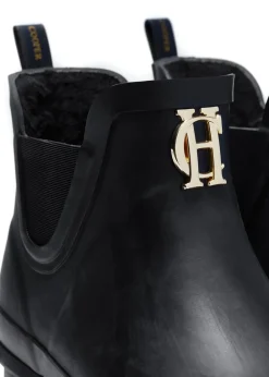 Sale Rubber Chelsea Boots - Black Women Wellies|Wellies