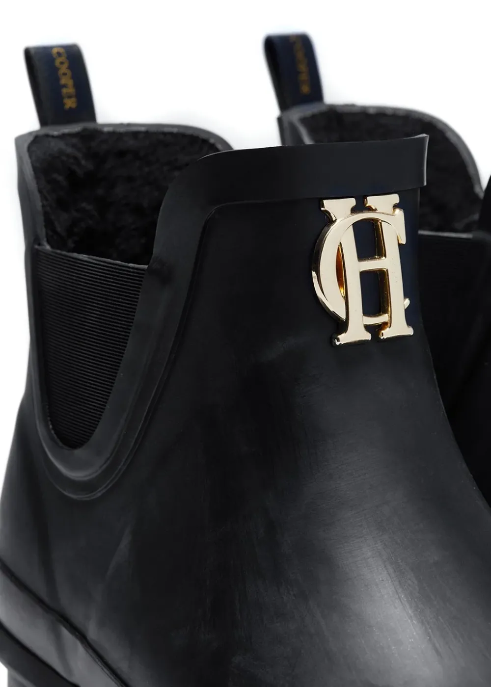 Sale Rubber Chelsea Boots - Black Women Wellies|Wellies