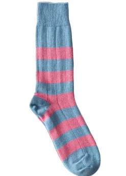 Outlet Rugger Stripe Socks - Socks