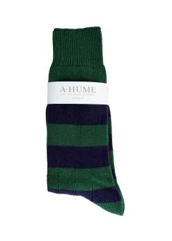 Hot Rugger Stripe Socks - Socks
