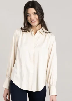 Sale Satin Shirt - Linen Women Shirts And Blouses