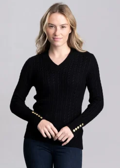 Hot Seattle V-Neck Knit - Women Knitwear