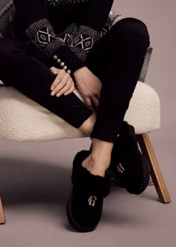 Online Shearling Slippers - Women Slippers|Slippers