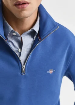Hot Shield Half Zip Sweatshirt - Rich Blue Sweatshirts