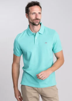 Outlet Shield Pique Polo - Polo Shirts & T-Shirts