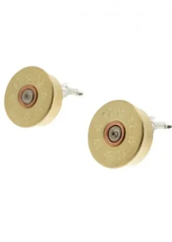Hot Silver Plated Cartridge Cufflinks - Silver Cufflinks