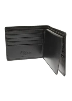 Fashion Small Leather Wallet - Black Wallets