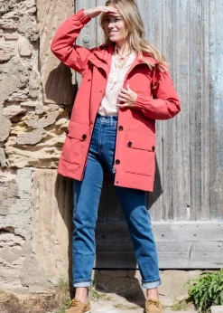 Outlet Somalia Jacket - Red Jasper Women Coats & Jackets