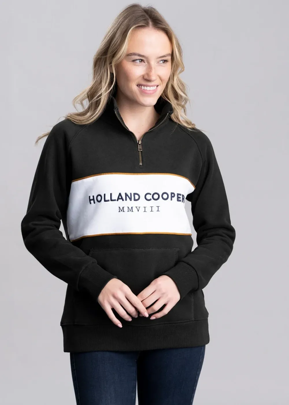 Sale Sporting Heritage Zip Henley - Women Sweatshirts