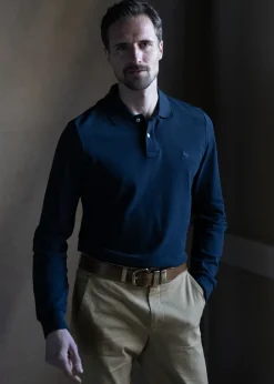 Discount St Ives Long Sleeved Polo Shirt - Polo Shirts & T-Shirts