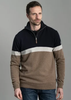 Online Stellan T-Neck Windproof Sweater - Knitwear