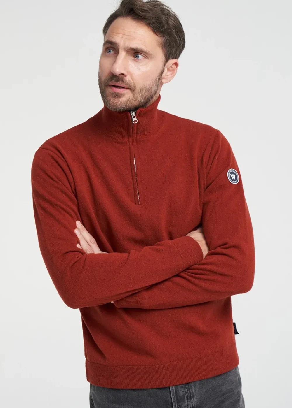 Outlet Stellan T-Neck Windproof Sweater - Knitwear