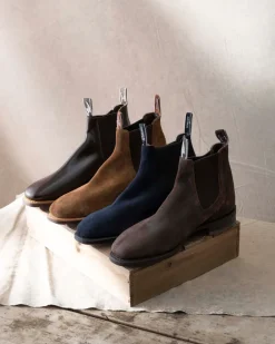 Hot Suede Comfort Craftsman Boots - Boots|Chelsea Boots