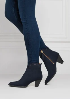 Clearance Suede Regina Ankle Boots - Women Boots|Boots