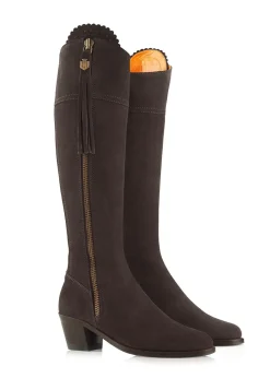 Fashion Suede Regina Heeled Boots - Women Boots|Boots