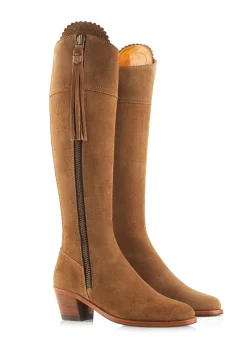 New Suede Regina Heeled Boots - Women Boots|Boots