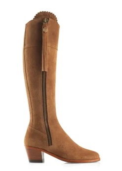 New Suede Regina Heeled Boots - Women Boots|Boots