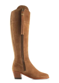 Online Suede Regina Heeled Sporting Fit Boots - Women Boots|Boots