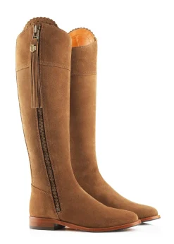 Fashion Suede Regina Sporting Fit Boots - Women Boots|Boots