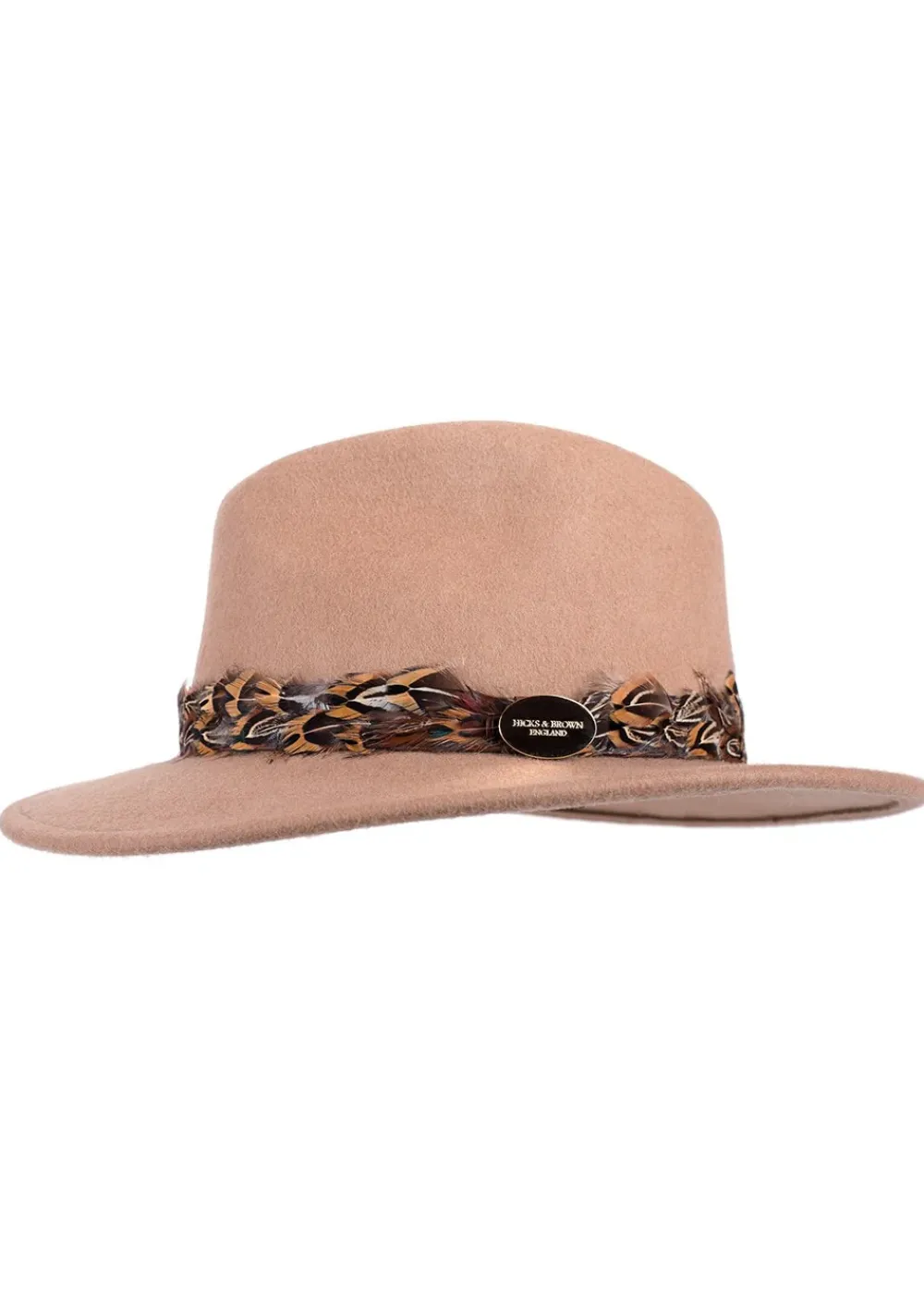 Clearance Suffolk Fedora Bronze Wrap - Women Hats & Caps