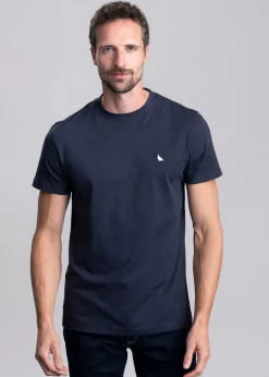 Clearance Talland T-Shirt - Navy Heritage Print Polo Shirts & T-Shirts