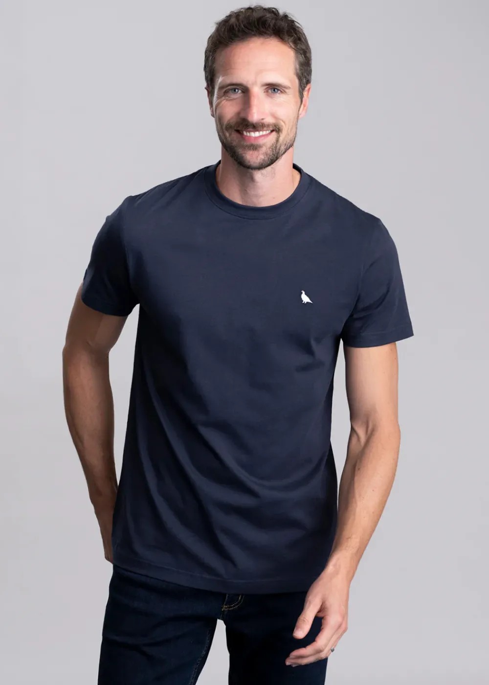 Clearance Talland T-Shirt - Navy Heritage Print Polo Shirts & T-Shirts