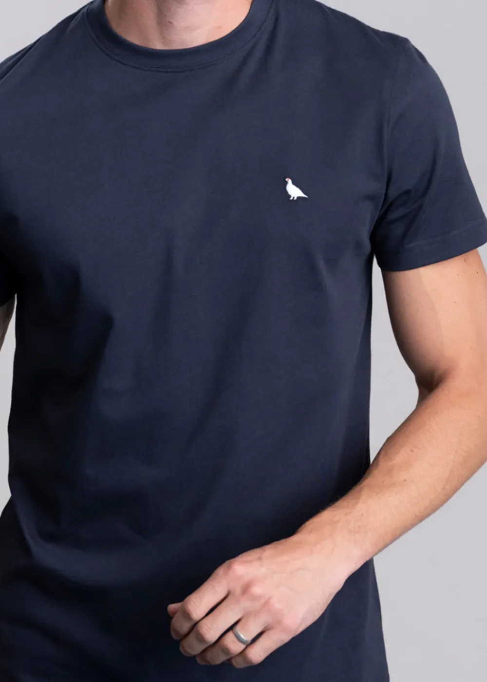 Clearance Talland T-Shirt - Navy Heritage Print Polo Shirts & T-Shirts